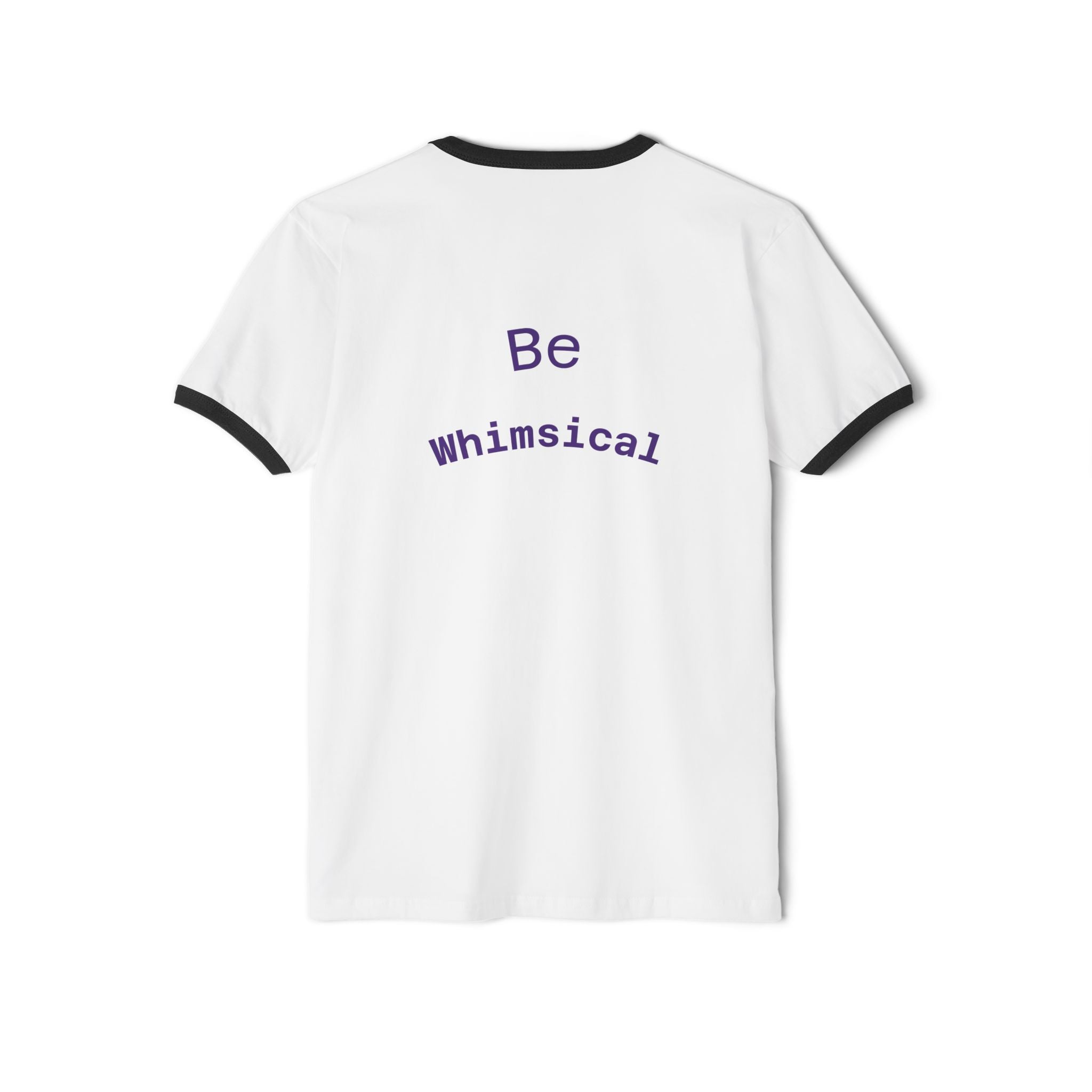 Whimsical Mushroom Forest Ringer T-Shirt — "Be Whimsical"