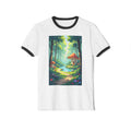 Whimsical Mushroom Forest Ringer T-Shirt — "Be Whimsical"